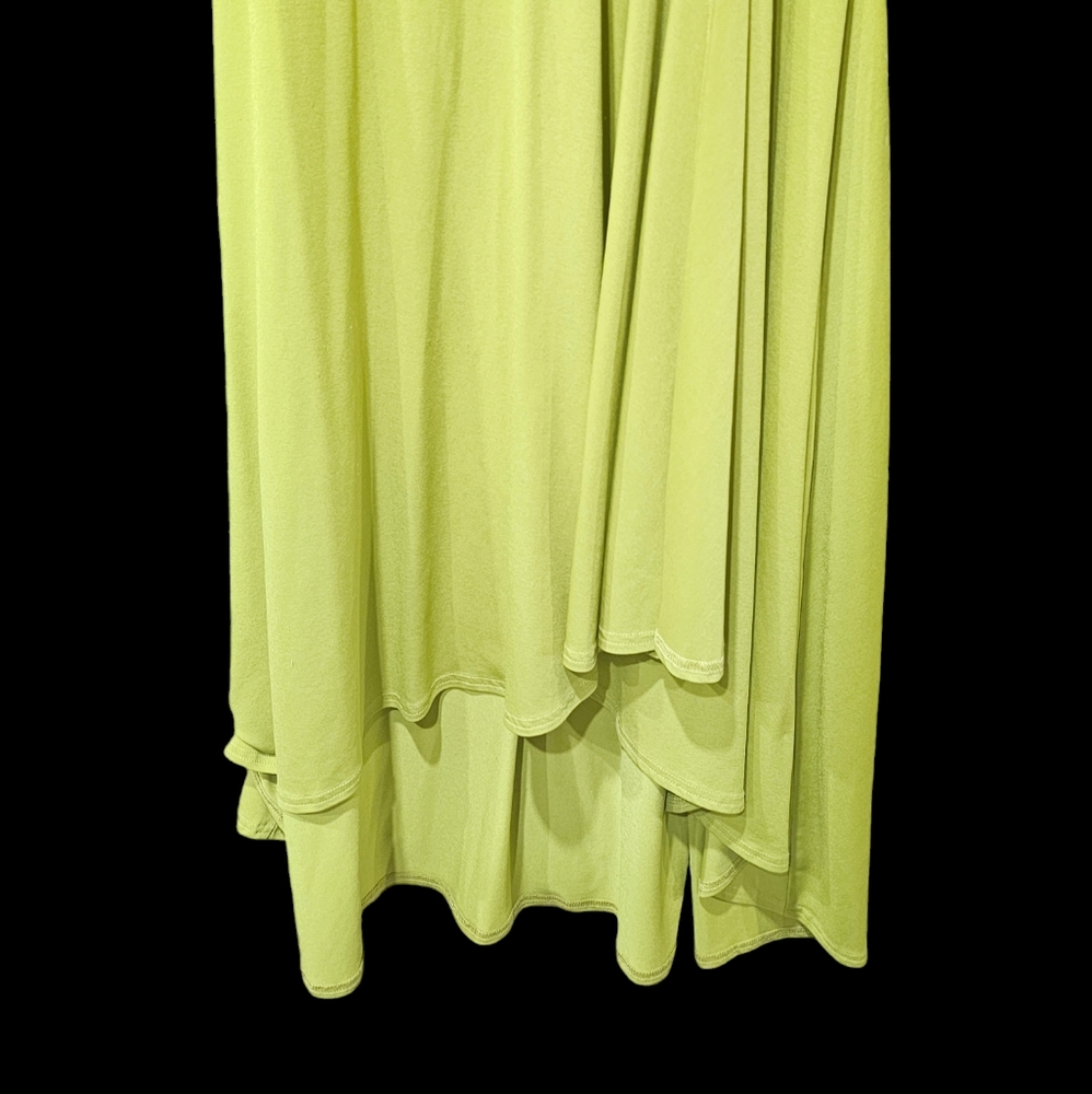 Womens Lime Green Size Small‎ Midnight Velvet Dress - Picture 4 of 5